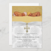 Doop Zilveren Rozen met foto Kaart (Voorkant / Achterkant)