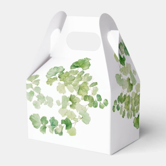 doopdoop jongetje meisje Waterverf groen Bedankdoosjes (Achterkant)