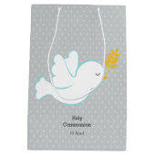 Doopduif * achtergrondkleur kiezen medium cadeauzakje (Achterkant)