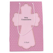 Doopend kruis meisje * kiezen achtergrondkleur medium cadeauzakje (Voorkant)