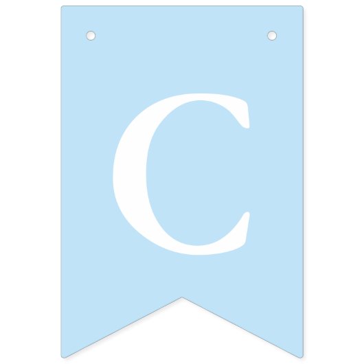 Doopend Zilver Kruis Blauw Wit Foto Vlaggetjes (Eerste vlag)