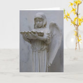 Doopengelenkaart (zijkant uitzicht) kaart (Gele Bloem)