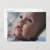 Doopfeest voor doopsel Post Kaart (Voorkant / Achterkant)