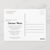 Doopfeest voor doopsel Post Kaart (Achterkant)