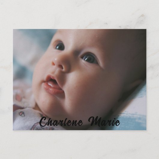 Doopfeest voor doopsel Post Kaart (Voorkant)