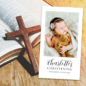 Doopfoto Keepsake Prayer Kaart Contactkaartje