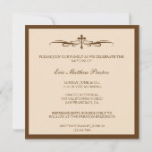 Doopfoto uitnodigen met bijbelvers kaart (Achterkant)