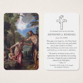 doopgebed | De doop van Christus Visitekaartje