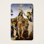 doopgebed | Doop van Christus 1 Visitekaartje (Voorkant)