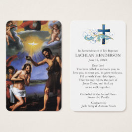 doopgebed | Doop van Christus 2 Visitekaartje