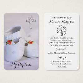 doopgebed | Kleine schoenen Visitekaartje