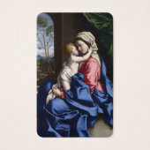 doopgebed | Maagd & Kind Omhelzen Visitekaartje (Voorkant)