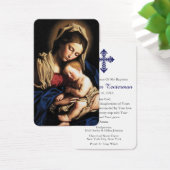 doopgebed | Madonna & Kind Visitekaartje (Bureau)