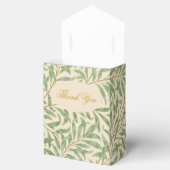 Doopgroen William Morris Green Leaves Bedankdoosjes (Geopend)