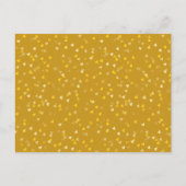 Doopkalender Bewaar de Datum Gouden Hart Aankondigingskaart (Achterkant)