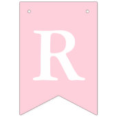 doopkruis meisje roze foto vlaggetjes (Derde vlag)