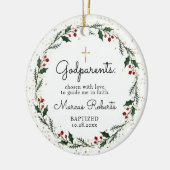 Doopouders Doop doop Keramisch Ornament (Links)