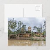 Doopplaats van Jezus ansichtkaart Briefkaart (Voorkant / Achterkant)