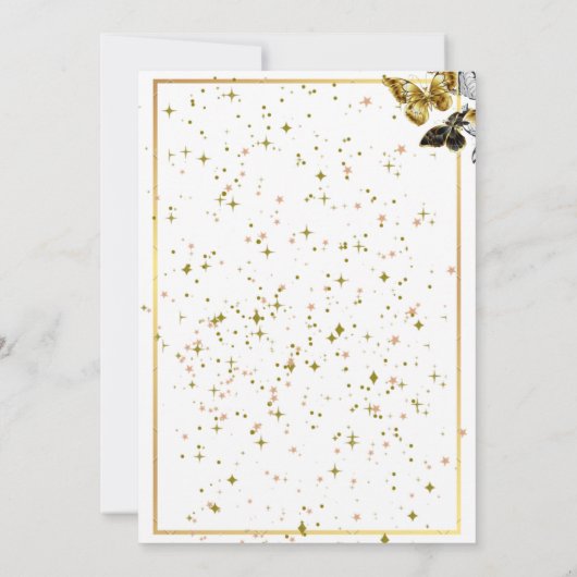 DOOPPLECHTIGING Waterverf Jongen Baby  Kaart (Achterkant)