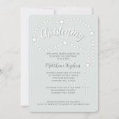 dooprozenkrans op gepoederd blauw kaart (Voorkant)