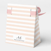 doopsel 3 secties aangepaste foto regenboog bedankdoosjes (Achterkant)