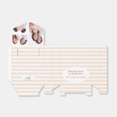 doopsel 3 secties aangepaste foto regenboog bedankdoosjes (Uitgevouwen)