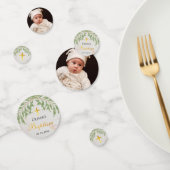 Doopsel Bladgroen Marmer Faux Gold Folie Groene Bl Confetti (Groep)