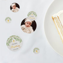 Doopsel Bladgroen Marmer Faux Gold Folie Groene Bl