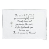 Doopsel, doop, communiegift, petekind, kussensloop (Voorkant)