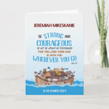 Doopsel Jongen Noach's Ark Thema