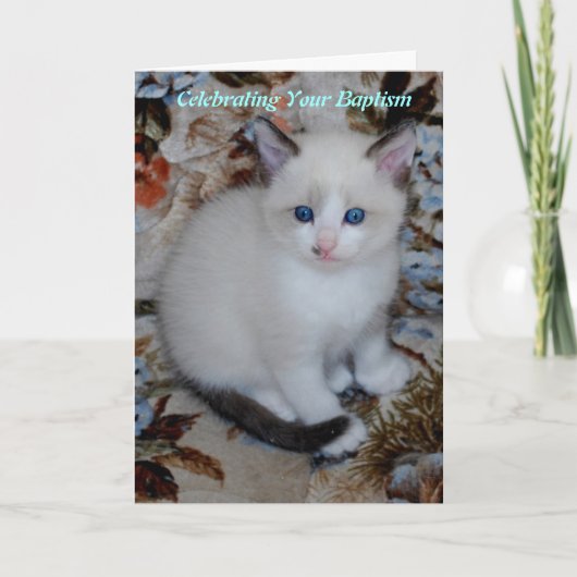 doopsel kaart (Voorkant)