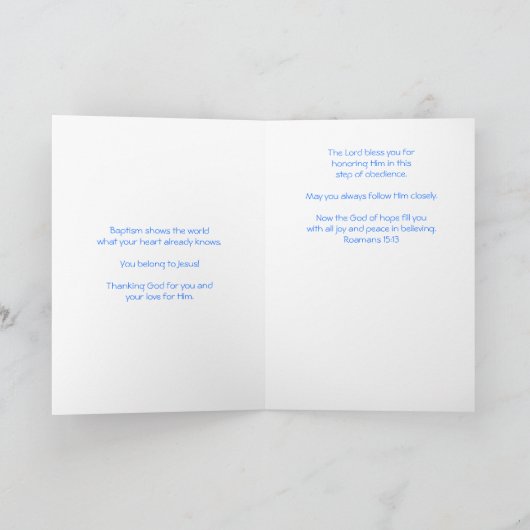 doopsel kaart (Binnen)