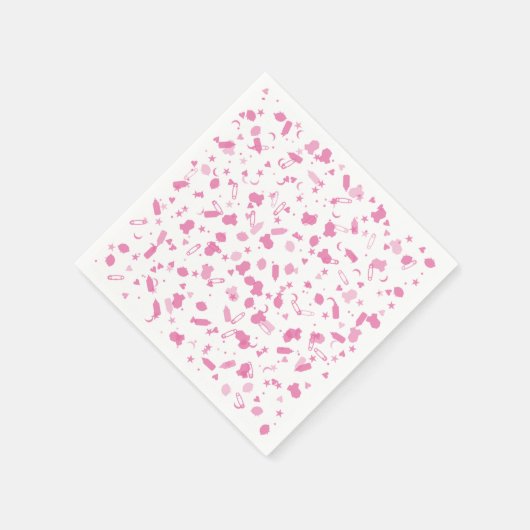 Doopsel van het Doopsel van de Confettien van het Servetten (Hoek)