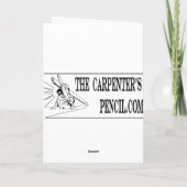 doopsel van Jesus greyscale 8x10 Kaart (Achterkant)