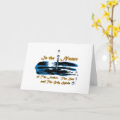 Doopsel van Vader, Zoon, en de Kaart van de (Gele Bloem)