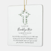 Doopsgebed houdt gunst in stand keramisch ornament (Links)