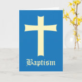 doopsjongen kaart (Gele Bloem)