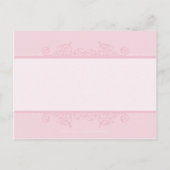 DOOPUITNODIGING:: elegant 2 Uitnodiging Briefkaart (Achterkant)