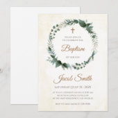 Doopuitnodigingen & Doopfeest uitnodigingen (Voorkant / Achterkant)