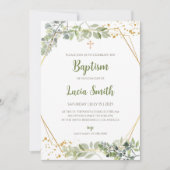 Doopuitnodigingen voor Meisjes Doopkaarten Kaart (Voorkant)