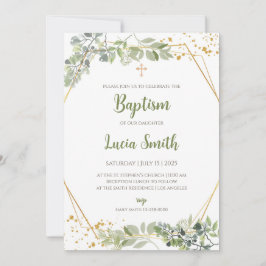 Doopuitnodigingen voor Meisjes Doopkaarten Kaart