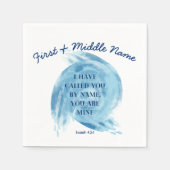 doopwater servet (Voorkant)