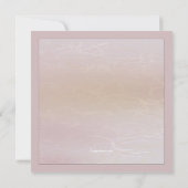 Doopwoord met duivenuitnodiging kaart (Achterkant)