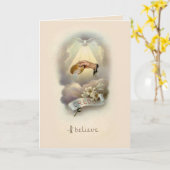 Doopzegen met Heilige Geest Kaart (Gele Bloem)