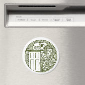 'Door 2 Heart' - Magneet (Insitu (Vaatwasser))