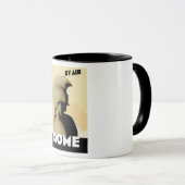 Door Air Rome Giant Coffee Mok (Voorkant rechts)