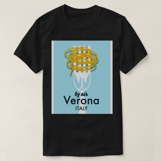 Door Air Verona Italië T-shirt (Design voorkant)