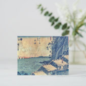 door Ando, Hiroshige Ukiyo-e. Briefkaart (Staand voorkant)