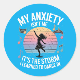 Door Angst Dansen Mentale Gezondheid Sticker