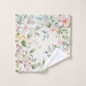 Door appelbloesem geïnspireerd bad handdoek (Wasdoekje)